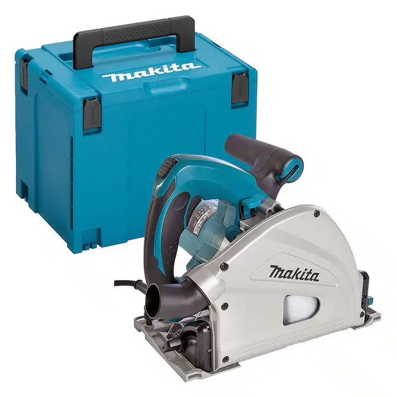Exemple de pack économique sur Racetools comprenant une scie circulaire Makita, un coffret Makpac et deux batteries 18V